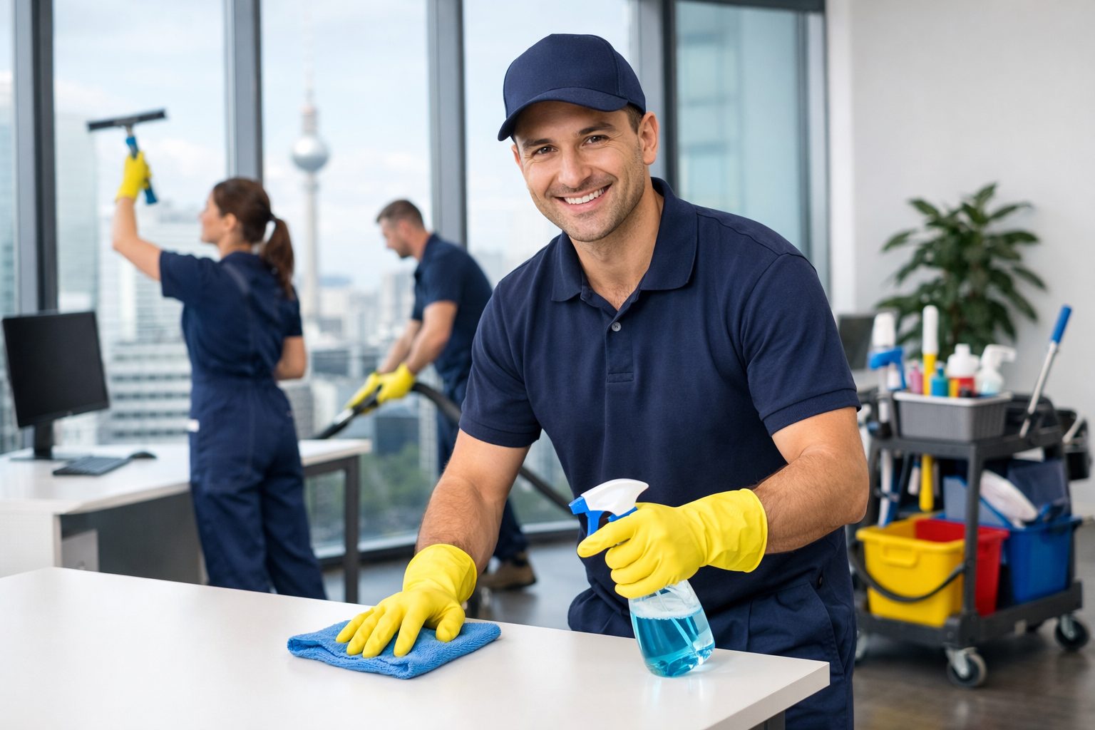 Professionelle Gebäudereinigung in Berlin – Sauberkeit für Unternehmen