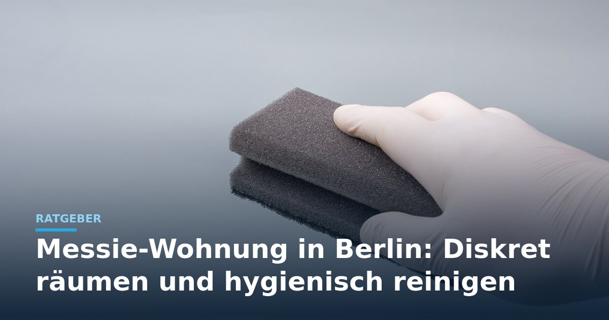 Gr&uuml;ndlich ger&auml;umte und gereinigte Wohnung in Berlin nach einer diskreten R&auml;umung